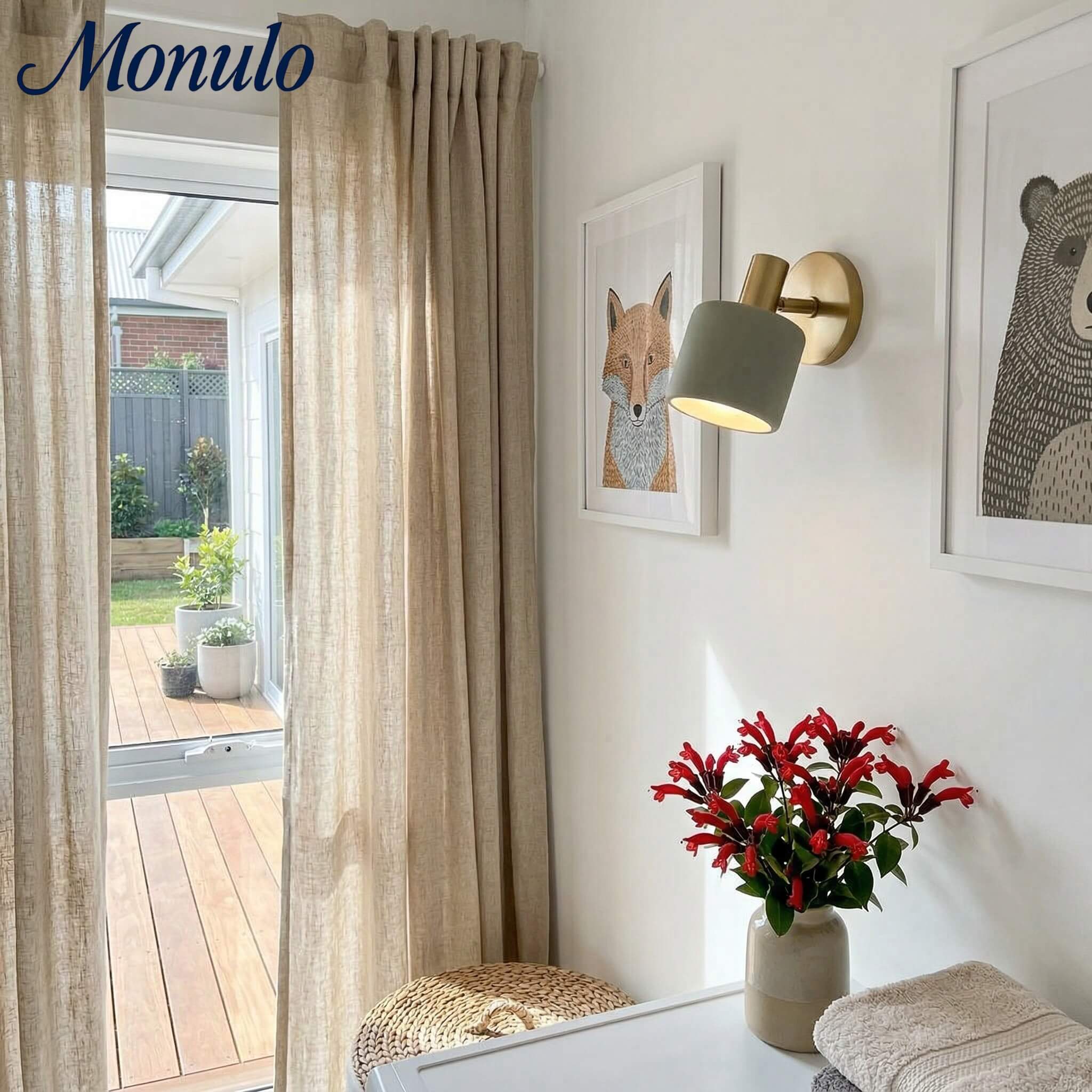 Keramische Draaibare Wandlamp | Sansoti