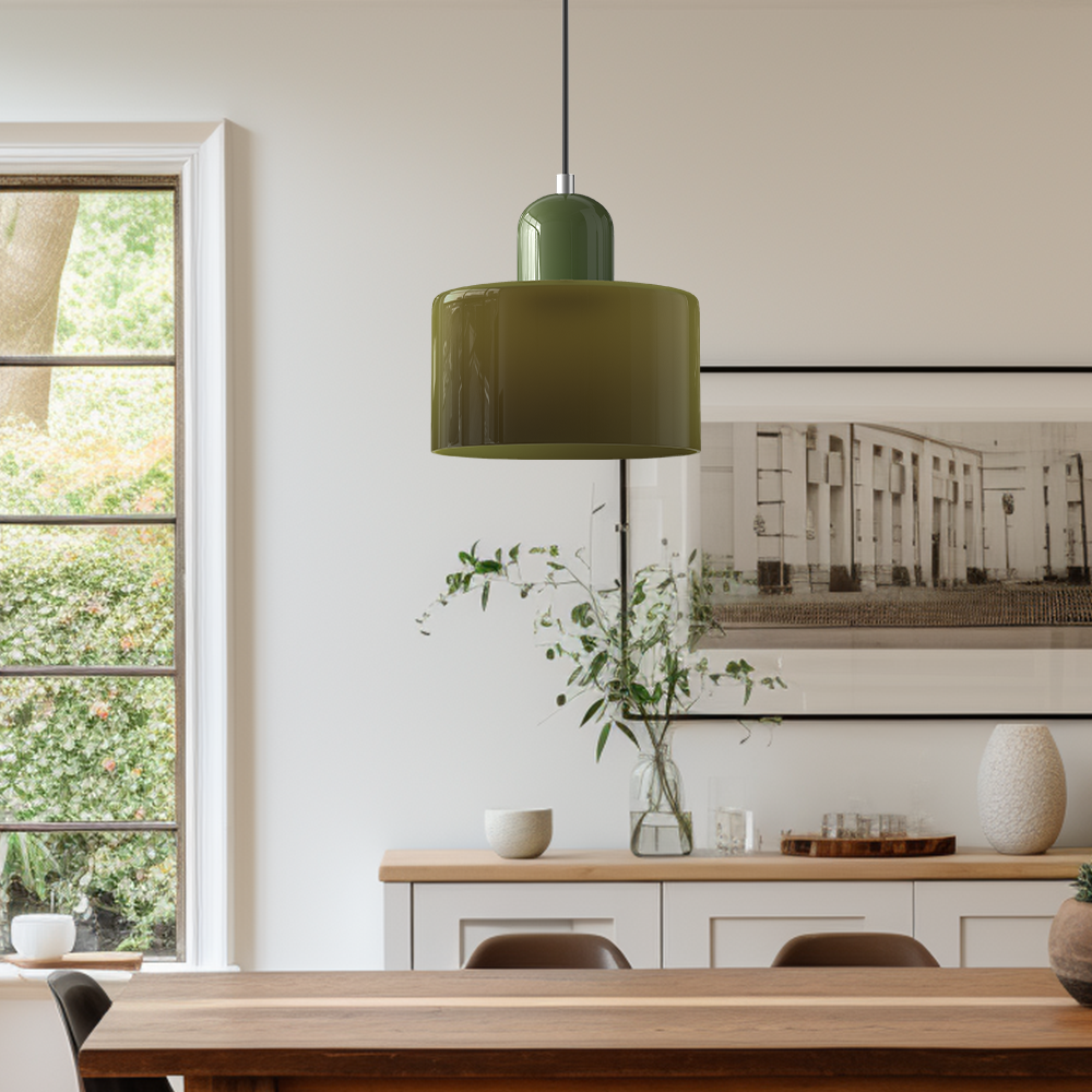 LED Hanglamp Slank Wit Modern Design 200cm Langwerpig voor Woonkamer & Eetkamer | Sansoti