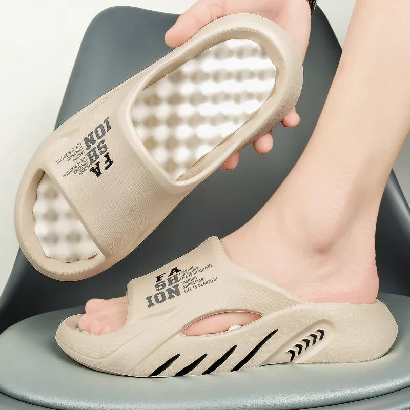 Massageslippers met Voetboogondersteuning – Antislip Zool – Verstelbare Sluiting – Ergonomische Comfort Slippers | Sansoti