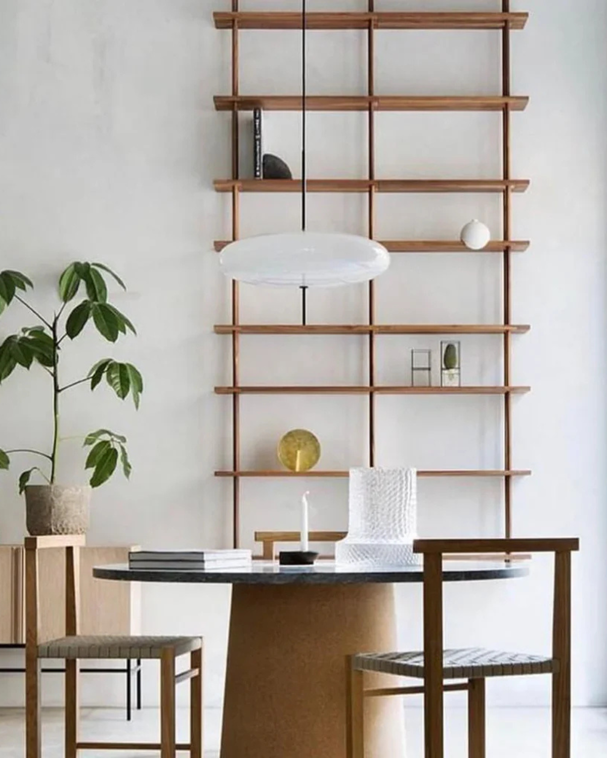 Moderne Hanglamp Met Zwevend Design In Acryl En Metaal Met Warme Diffuse Verlichting | Sansoti