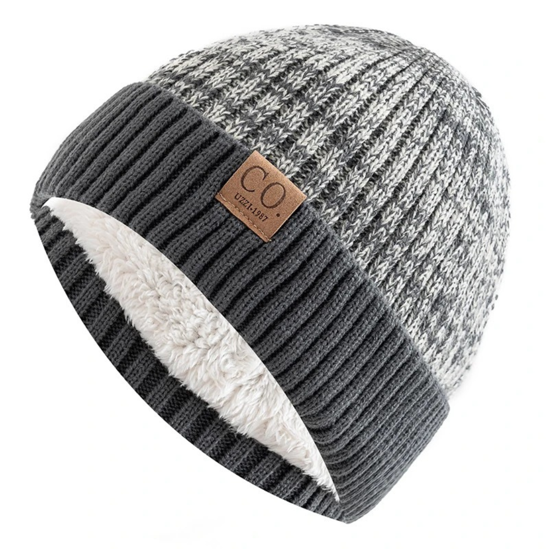 Wintermuts met Fleecevoering Unisex Gebreid Warm 54-60 cm Comfortabele Winteraccessoire Skiën Outdoor | Sansoti