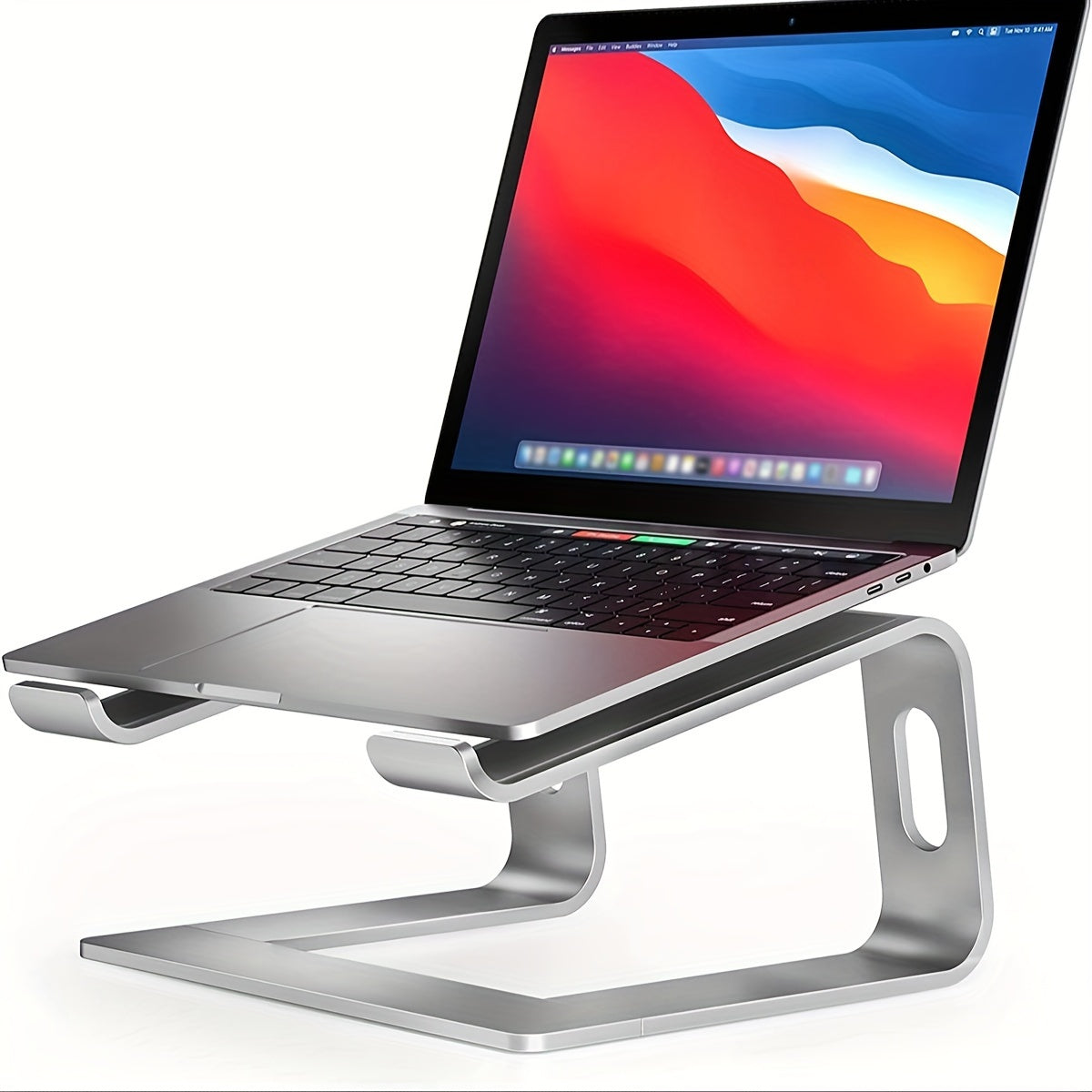 Support pour ordinateur portable en aluminium avec design ergonomique et ventilation pour bureau et télétravail | Restfield