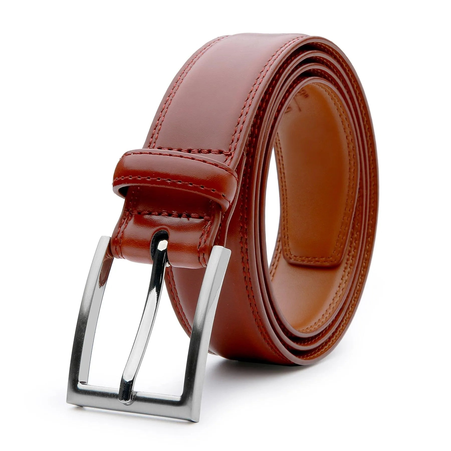 Leren Riem met Klassieke Gespsluiting voor Mannen en Vrouwen – Premium Kwaliteit in 7 Kleuren | Sansoti