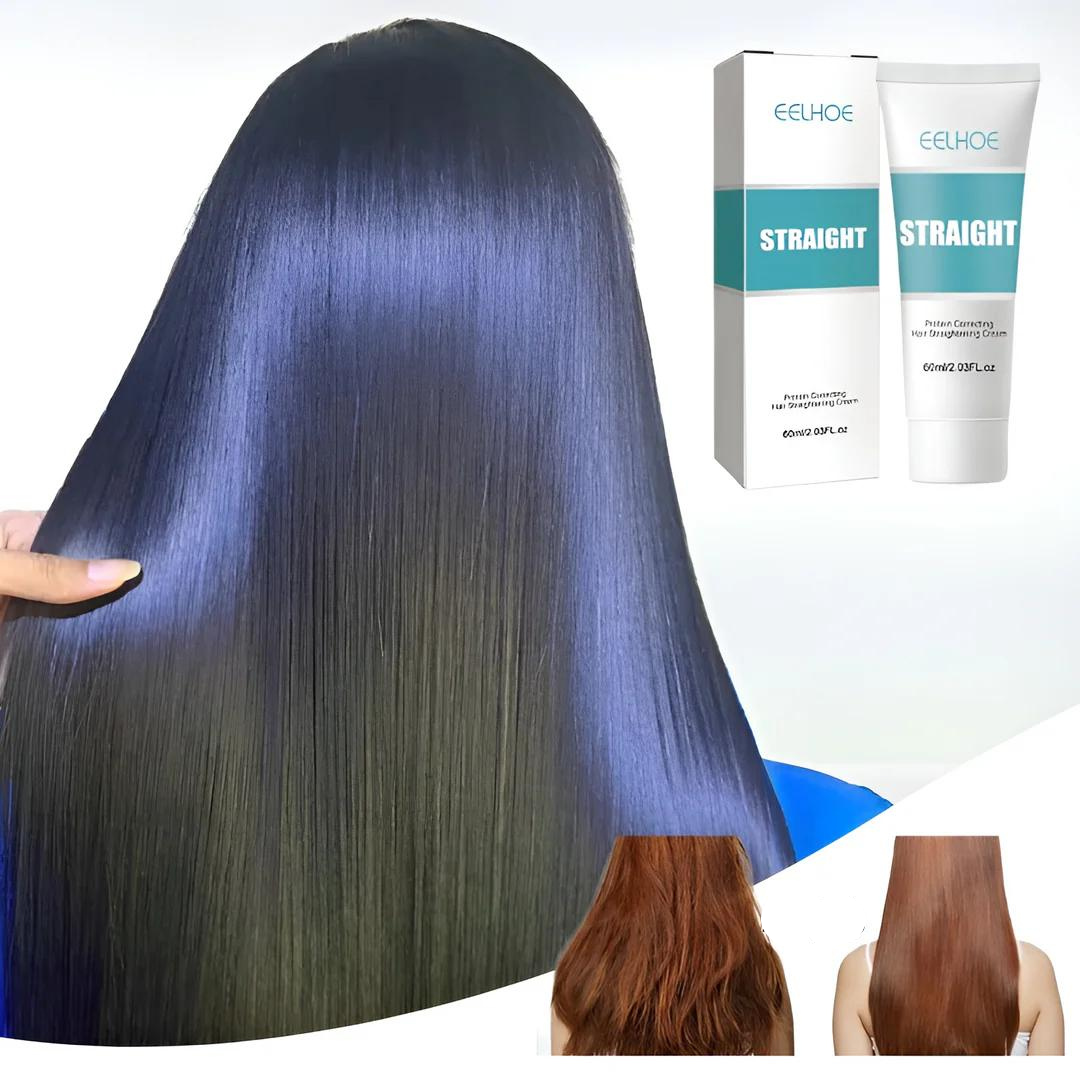 Crème de soins capillaires à la kératine 60 ml – Traitement adoucissant, fortifiant et réparateur pour tous les types de cheveux à domicile | Sansoti