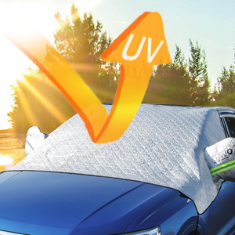 Magnetische Autoruitbeschermer Voorruit Zonwering IJsbescherming met Spiegelhoezen Winterdeken All Season Auto | Sansoti