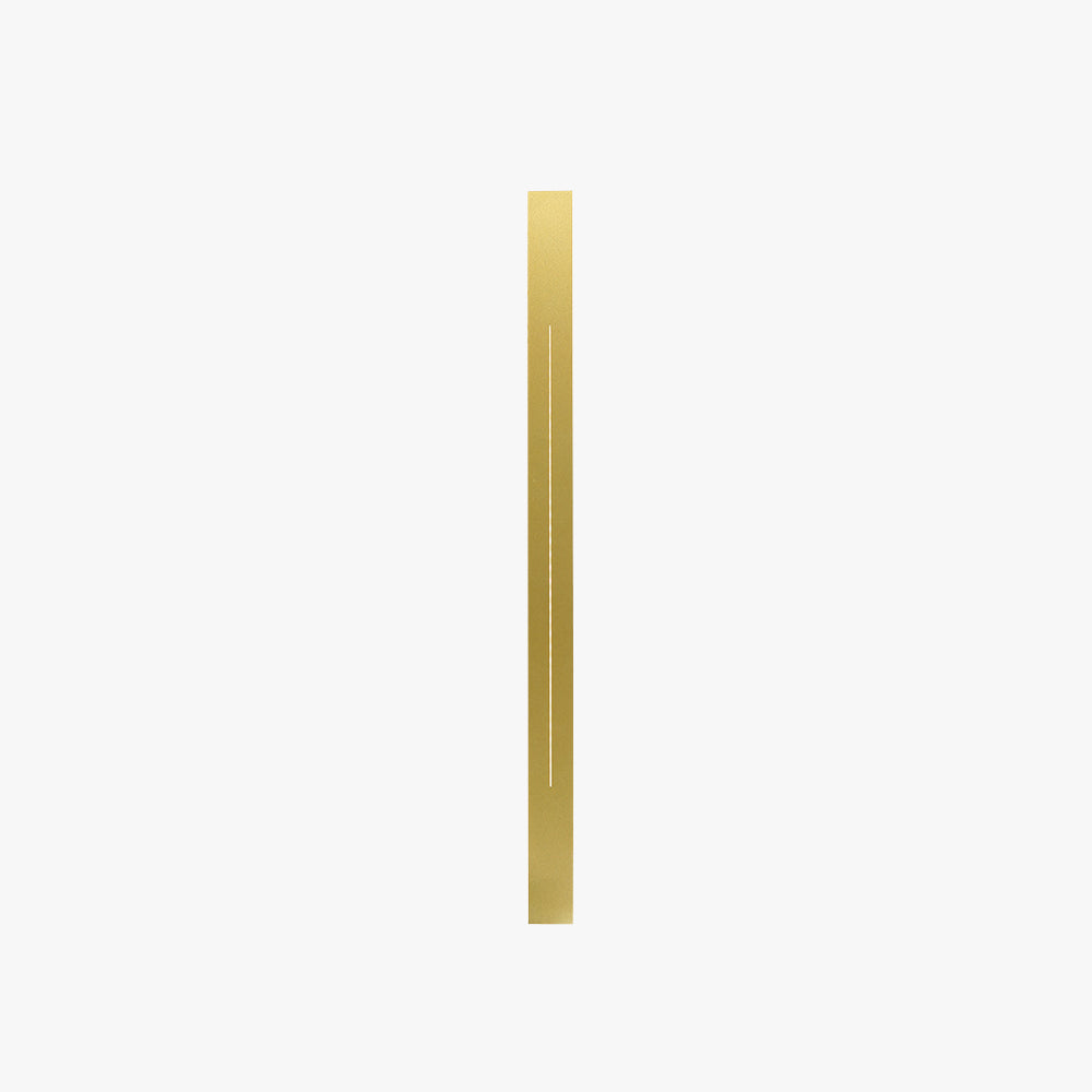 Moderne LED-Wandleuchte, minimalistisches Design, Schlafzimmer, Wohnzimmer, Schwarz-Gold, dimmbar, stimmungsvolle Innenbeleuchtung | Sansoti