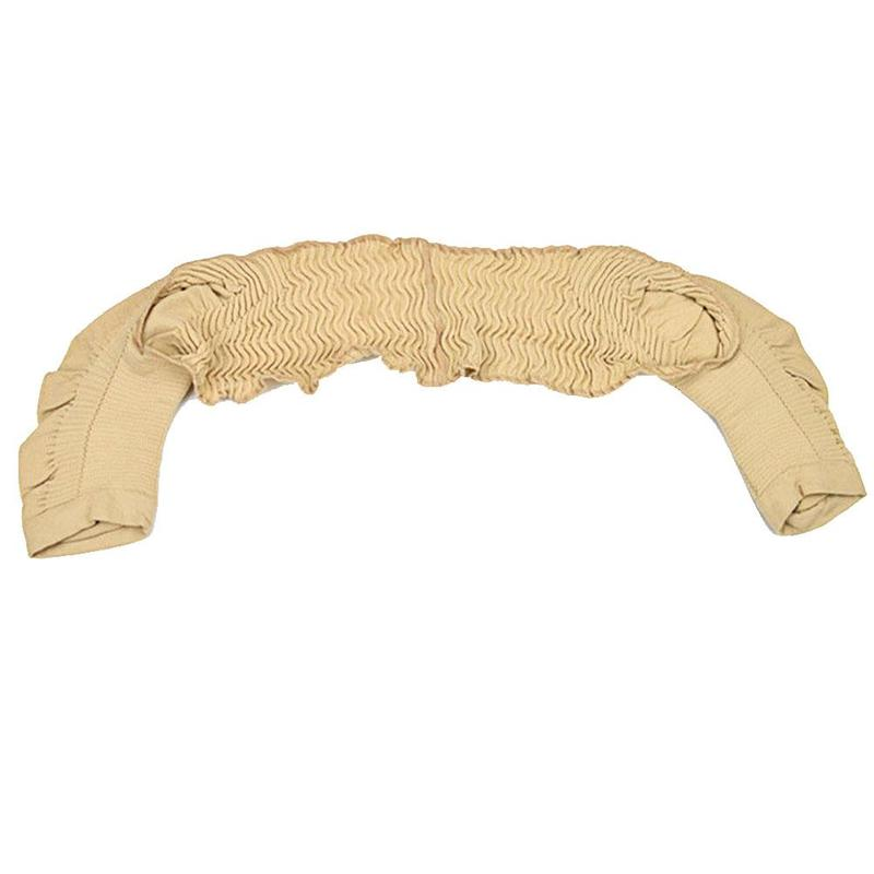 Manchons pour bras avec correction de la posture, noirs et beiges, shapewear compressif, soutien sportif pour femmes | Sansoti