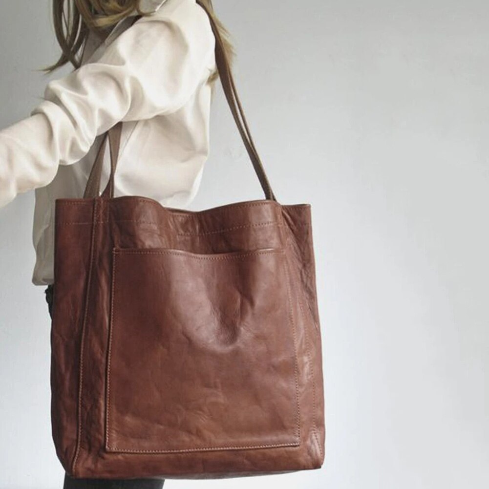 Handgemaakte Damestas Leer Elegante Schoudertas Dagelijks Gebruik Tijdloos Design Handwerk Stijlvol Draagtas | Sansoti