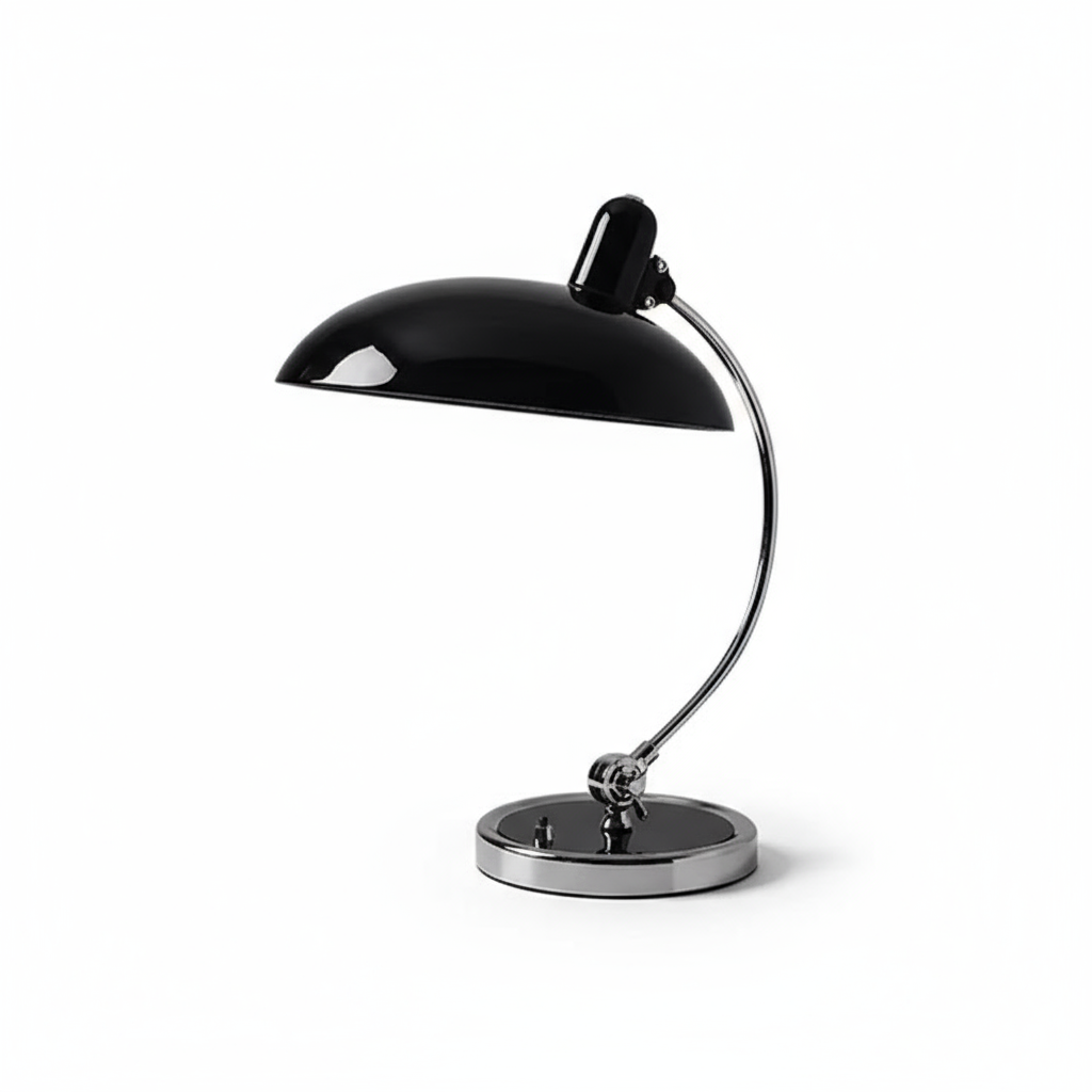 Metal Table Lamp Arch-Shaped 3 Color Temperatures Adjustable 35cm Reading Lamp Desk Bedroom Study Dimmable | Sansoti