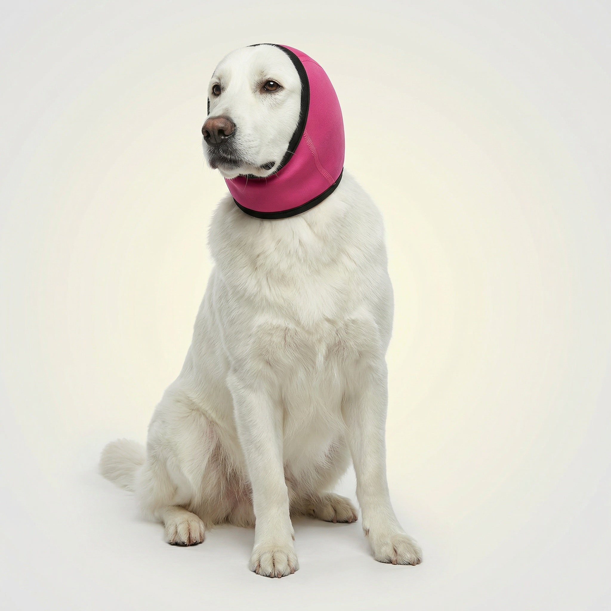 Oorbeschermer voor Honden – Verstelbaar Zacht Beschermkapje tegen Geluid en Lawaai voor Thuis Onderweg | Sansoti
