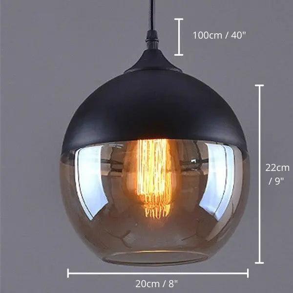 Geometrische Scandinavische Hanglamp met Vier Vormen voor Moderne Keukens | Sansoti