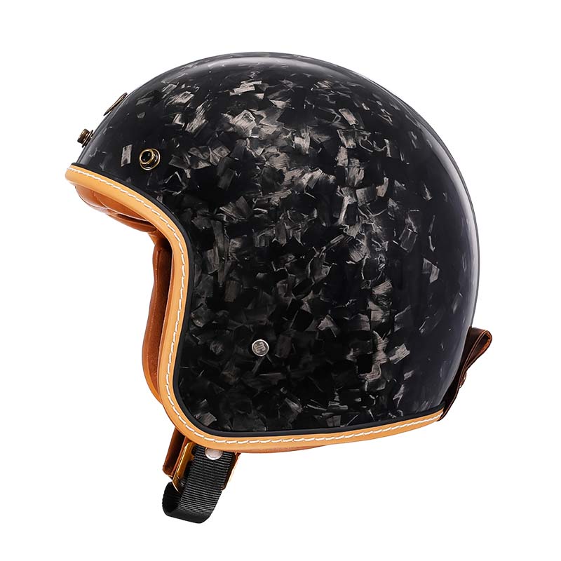 Vintage Motorhelm Laag Profiel DOT ECE Gecertificeerd Veilig Rijden Retro Stijl Bescherming Motor Scooter | Sansoti
