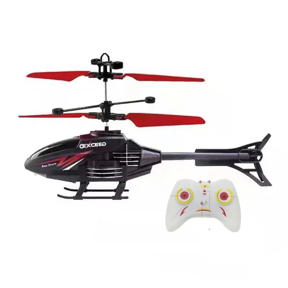 Afstandsbestuurbare Helikopter voor Kinderen — Mini Drone met Stabilisatie en Gyroscoop — Binnen RC Helicopter met USB Oplaadkabel — Vliegtuig Speelgoed vanaf 6 Jaar | Sansoti