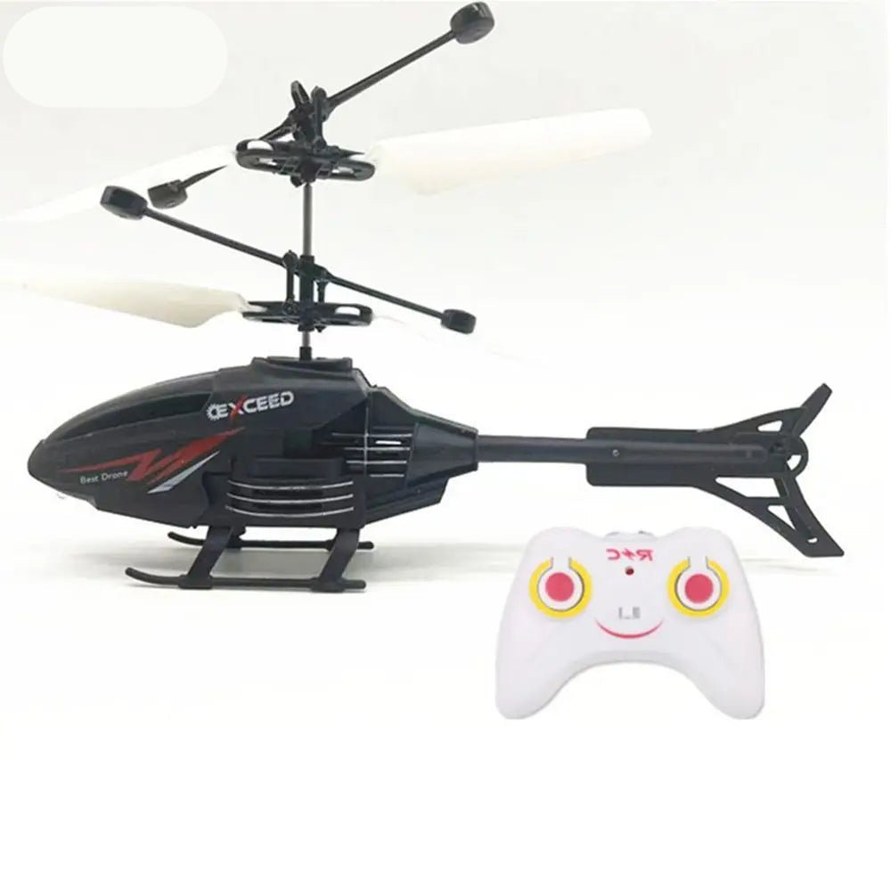 Afstandsbestuurbare Helikopter voor Kinderen — Mini Drone met Stabilisatie en Gyroscoop — Binnen RC Helicopter met USB Oplaadkabel — Vliegtuig Speelgoed vanaf 6 Jaar | Sansoti