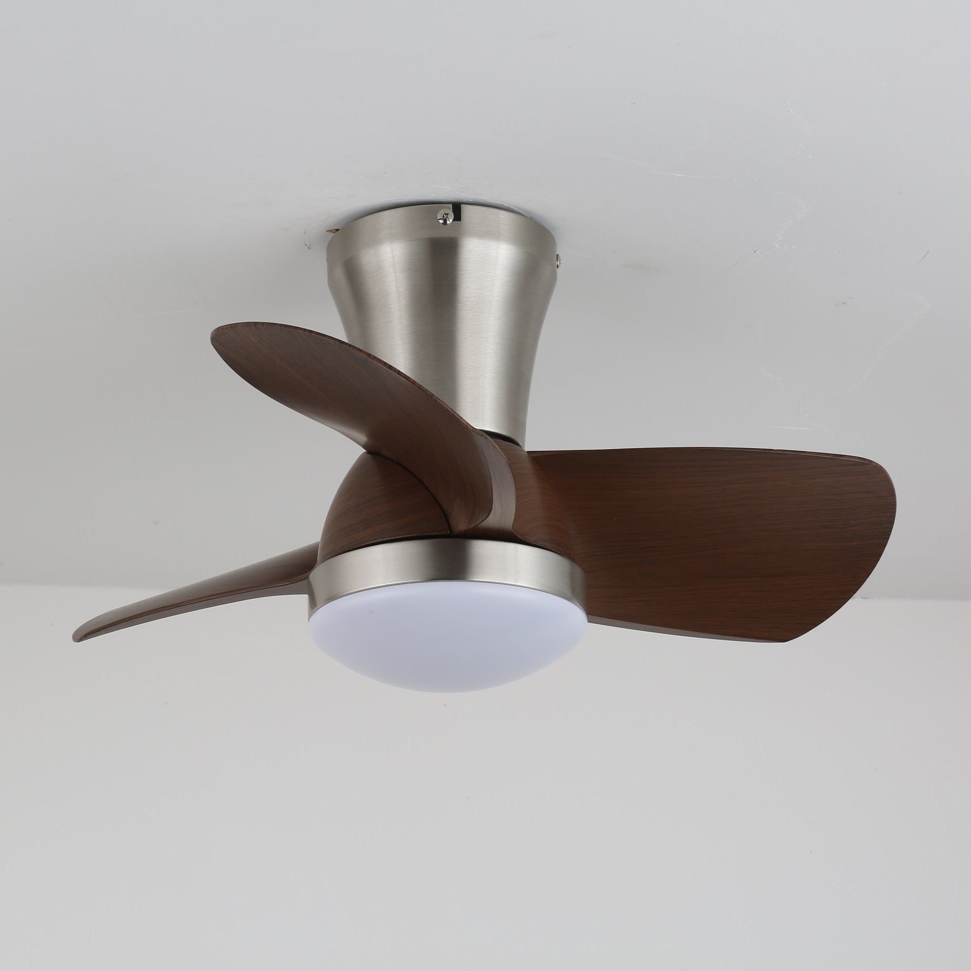 Moderne Plafondventilator met LED-Verlichting en Afstandsbediening – Scandinavisch Design voor Binnen | Sansoti
