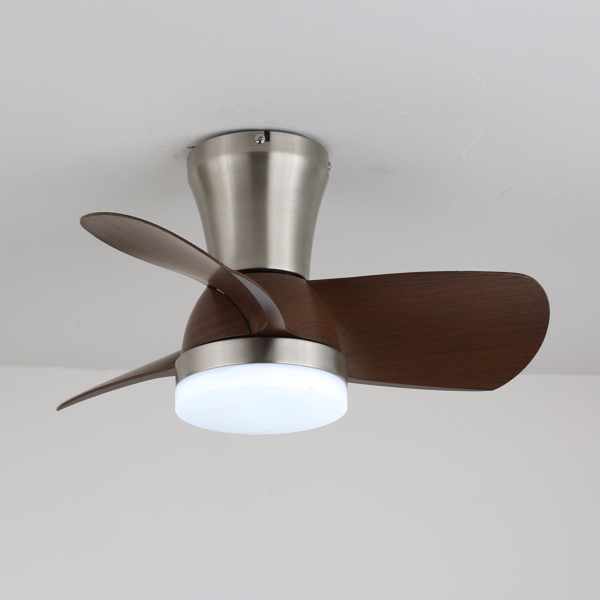 Moderne Plafondventilator met LED-Verlichting en Afstandsbediening – Scandinavisch Design voor Binnen | Sansoti