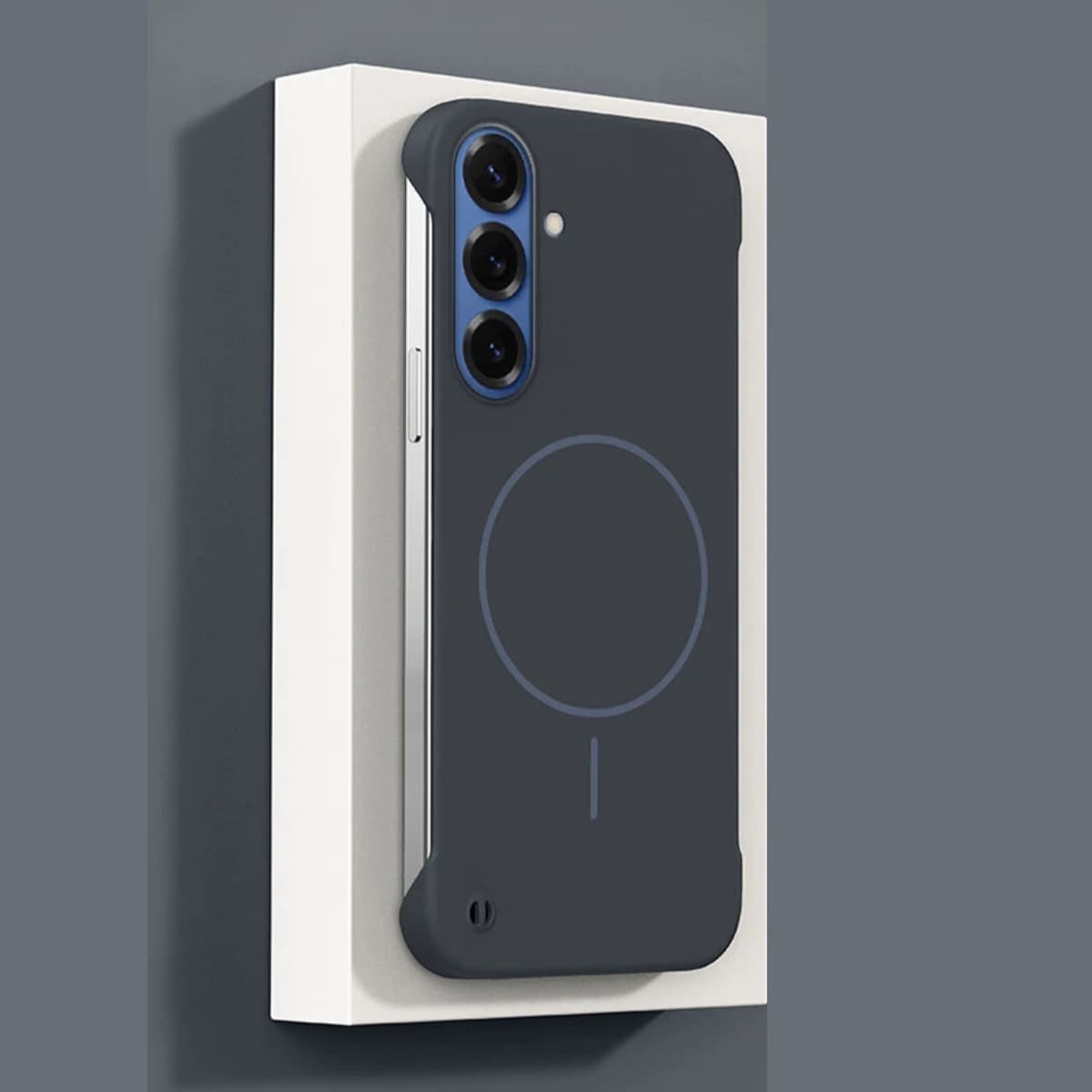 Magnetische Telefoonhoes Ultra Dun Samsung Hardcase met Draadloos Opladen Compatibel S21-S26 Beschermhoes | Sansoti