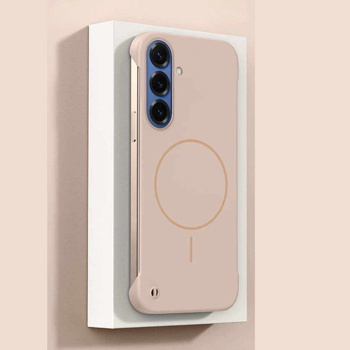 Magnetische Telefoonhoes Ultra Dun Samsung Hardcase met Draadloos Opladen Compatibel S21-S26 Beschermhoes | Sansoti