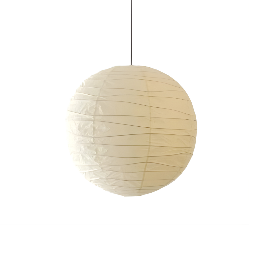 Akari hanglamp rijstpapier Ø30 Ø45 Ø55 wit woonkamer slaapkamer Japans design sfeerverlichting | Sansoti