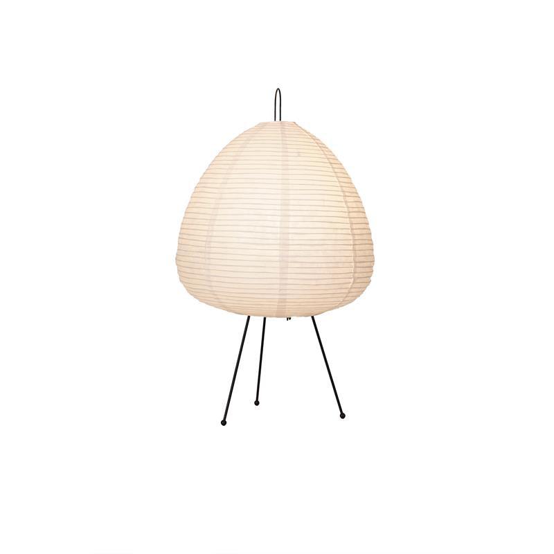 Japanse Lantaarn Tafellamp met Handgemaakt Moerbeipapier Scherm – 8 Maten – E26 Fitting – Plug & Play met 150 cm Snoer – Inspiratie 1951 Akari Lantaarns | Sansoti