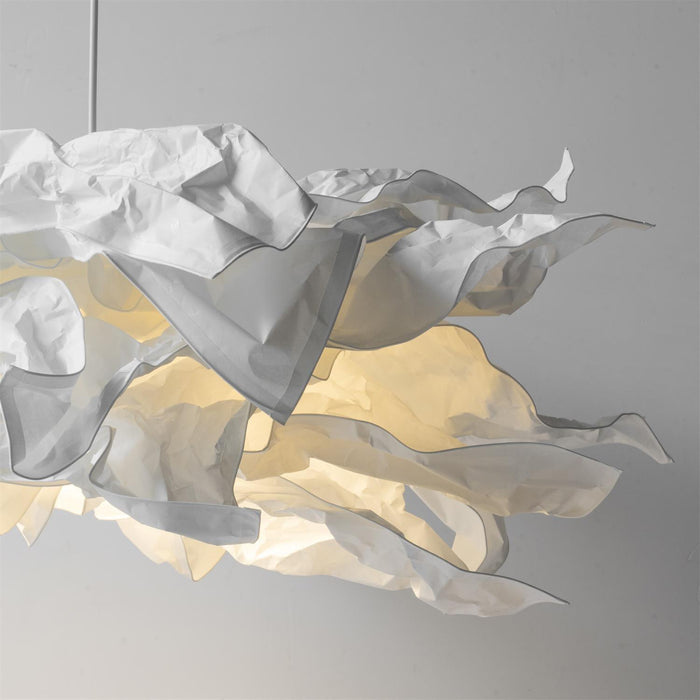 Hanglamp Wolk Papier LED 18W Nordic Japandi Ø43 Ø62 Ø85 | Sansoti