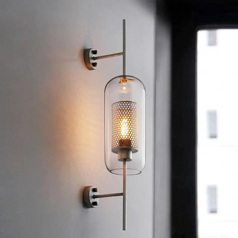 Moderne Glazen Wandlamp – Stijlvolle Verlichting met Klassieke Uitstraling | Sansoti