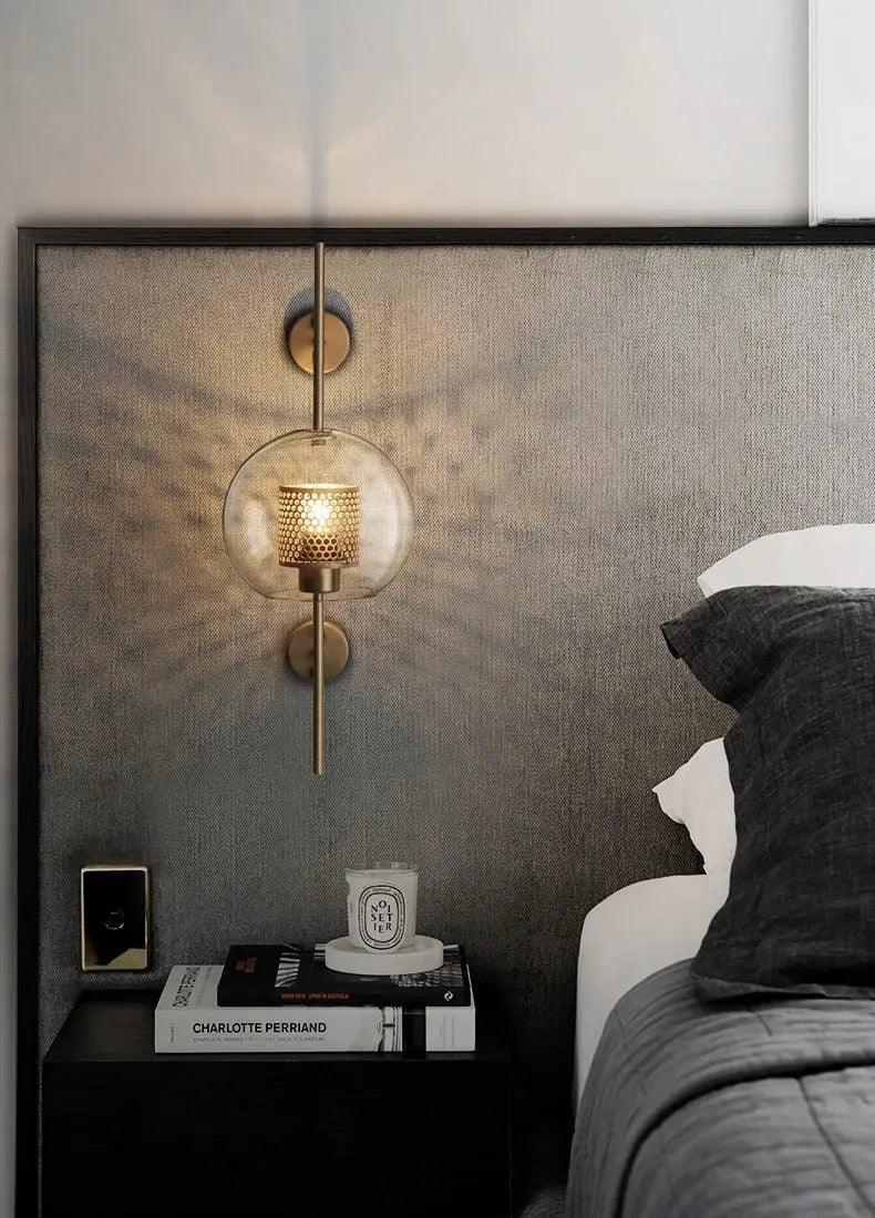 Moderne Glazen Wandlamp – Stijlvolle Verlichting met Klassieke Uitstraling | Sansoti