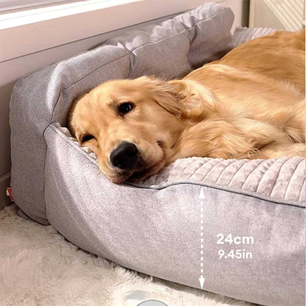 Pluche Huisdierkussen Extra Dik Wasbaar voor Hond en Kat Comfortabel Warm Zacht Vier Seizoenen Slaapplaats | Sansoti