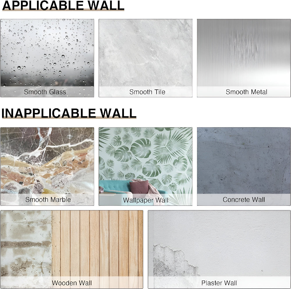 Porte-vêtements mural en aluminium extensible pliable sans perçage | Restfield