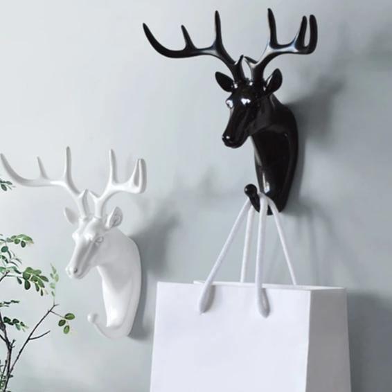 Wandhaken dieren resin goud decoratief kapstok haak hal badkamer sleutelhouder sieraden ophanghaken muur | Sansoti