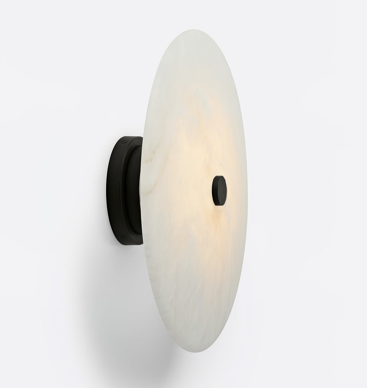 Alabaster-Deckenleuchte Messing & Schwarz LED Einbau-Wand- und Deckenbeleuchtung Modernes Design Rund Schlafzimmer | Sansoti