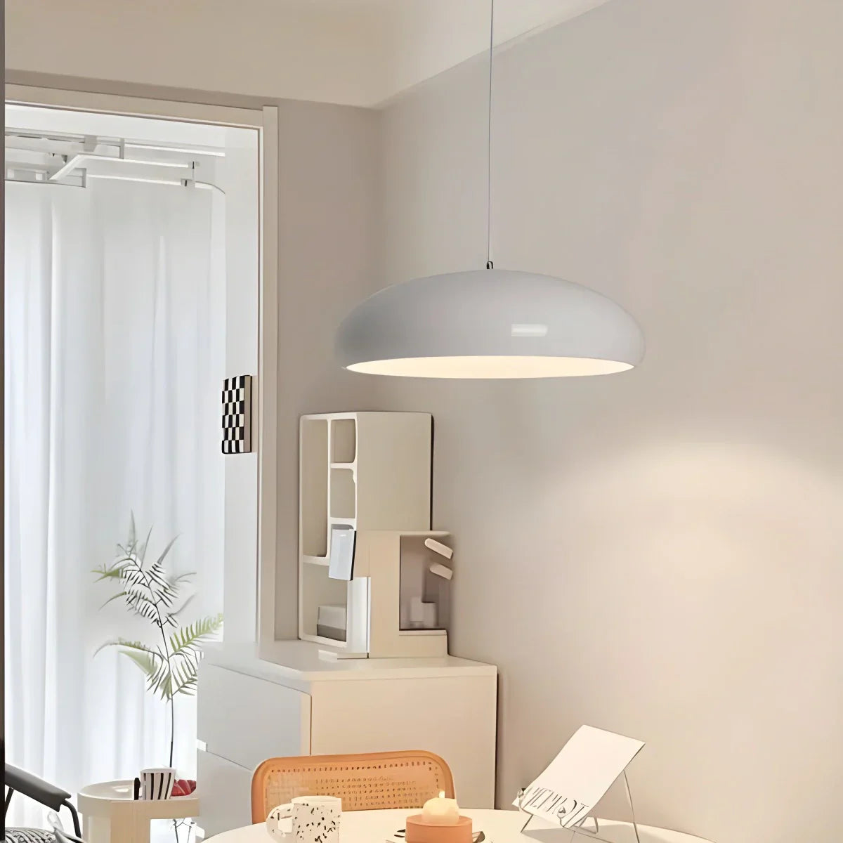 Hanglamp Metaal Acryl E26 Zwart Eettafel Kookeiland Design plafondlamp moderne pendellamp woonkamer keuken | Sansoti