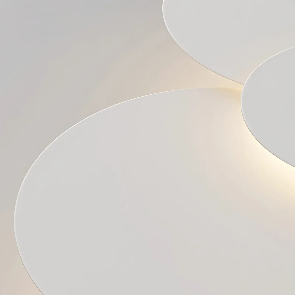 LED Deckenleuchte Verstellbare Scheiben Weiß Dimmbar Wohnzimmer Badezimmer Moderne Designlampe Deckenbeleuchtung mit Fernbedienung | Restfield