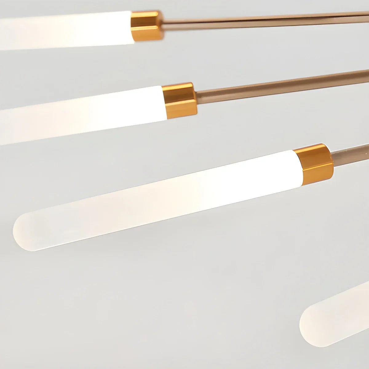 LED Plafondlamp Metaal 20-42 Lichtpunten Zwart Goud Woonkamer Eetkamer Stervorm Design Dimbaar Moderne Verlichting Grote Ruimtes | Sansoti