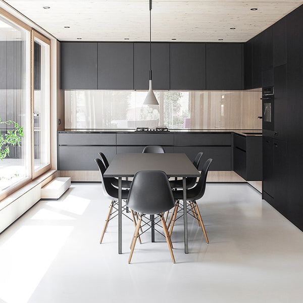 Betonnen Hanglamp Conisch Design Grijs Zwart Wit Rood Minimalistisch Eetkamer Woonkamer Slaapkamer Sfeervol E26 E27 Fitting | Sansoti
