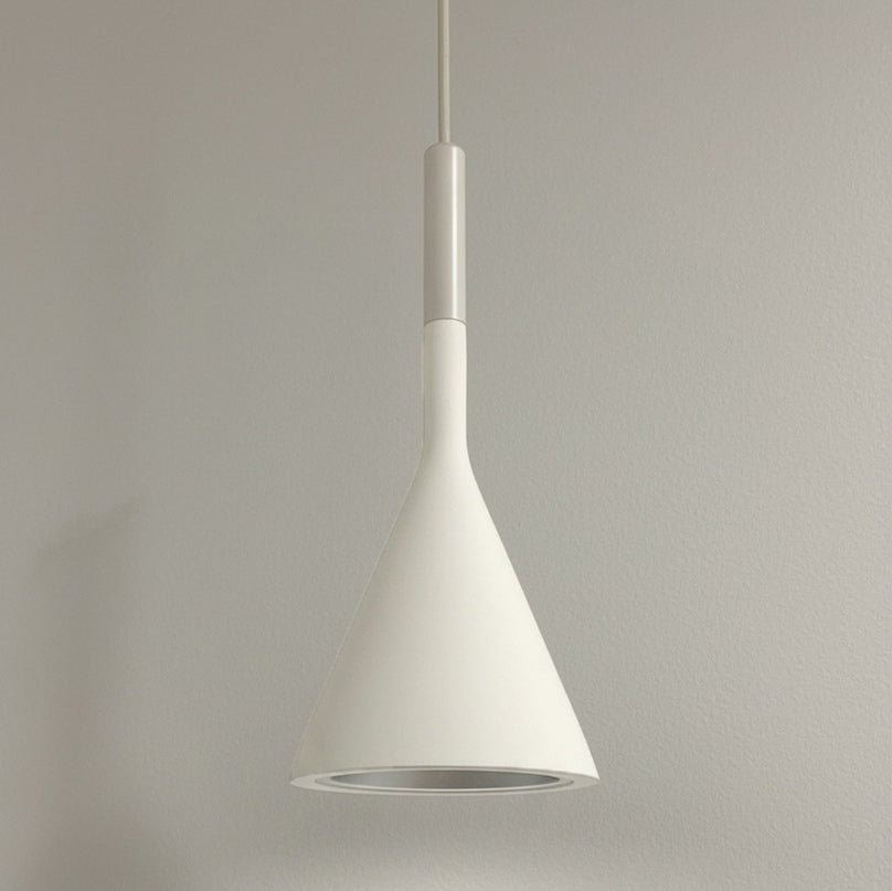 Betonnen Hanglamp Conisch Design Grijs Zwart Wit Rood Minimalistisch Eetkamer Woonkamer Slaapkamer Sfeervol E26 E27 Fitting | Sansoti