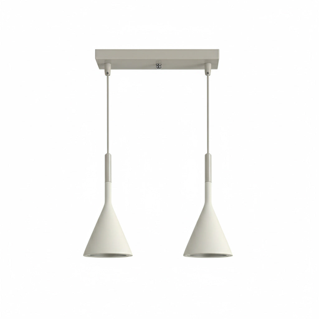 Betonnen Hanglamp Conisch Design Grijs Zwart Wit Rood Minimalistisch Eetkamer Woonkamer Slaapkamer Sfeervol E26 E27 Fitting | Sansoti