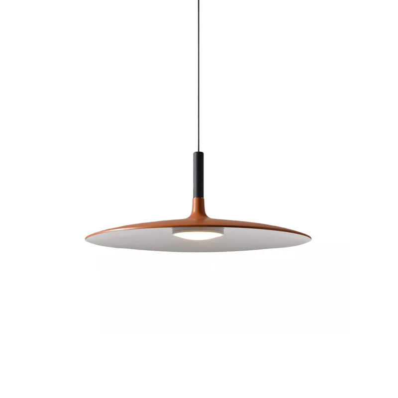 Hanglamp met Conische Kap – Resin Sculptural Pendant in Zes Kleuren, Geïntegreerde LED 3000K of Dimbaar, Moderne Lamp voor Eetkamer Keukeneiland | Sansoti