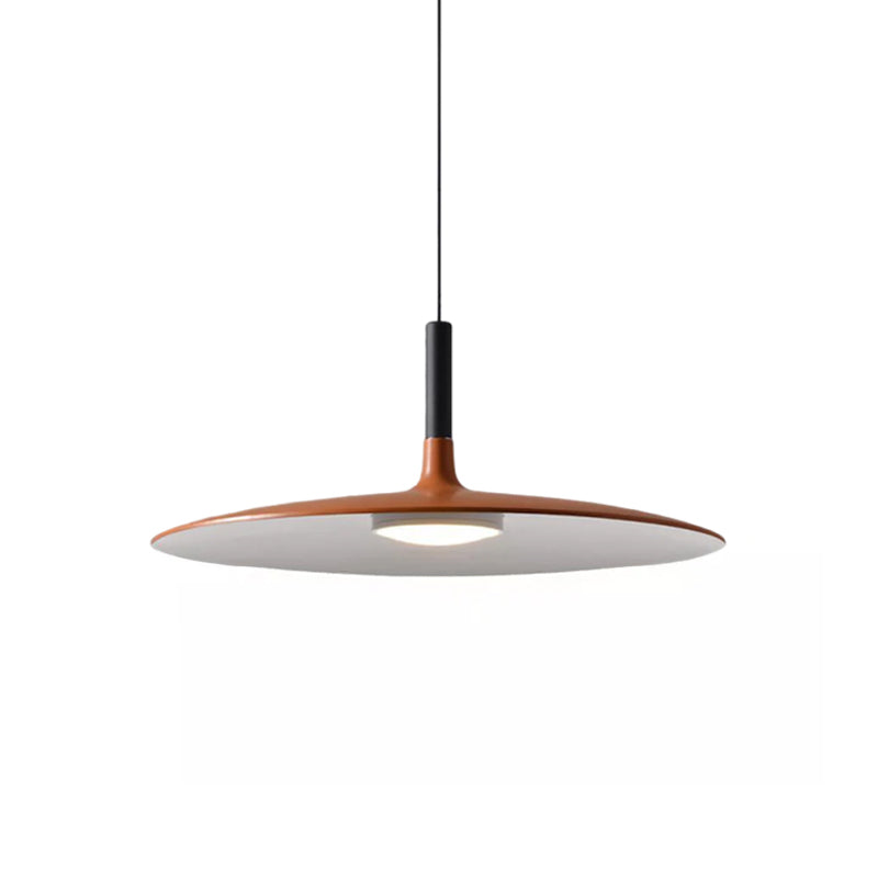 Hanglamp met Conische Kap – Resin Sculptural Pendant in Zes Kleuren, Geïntegreerde LED 3000K of Dimbaar, Moderne Lamp voor Eetkamer Keukeneiland | Sansoti