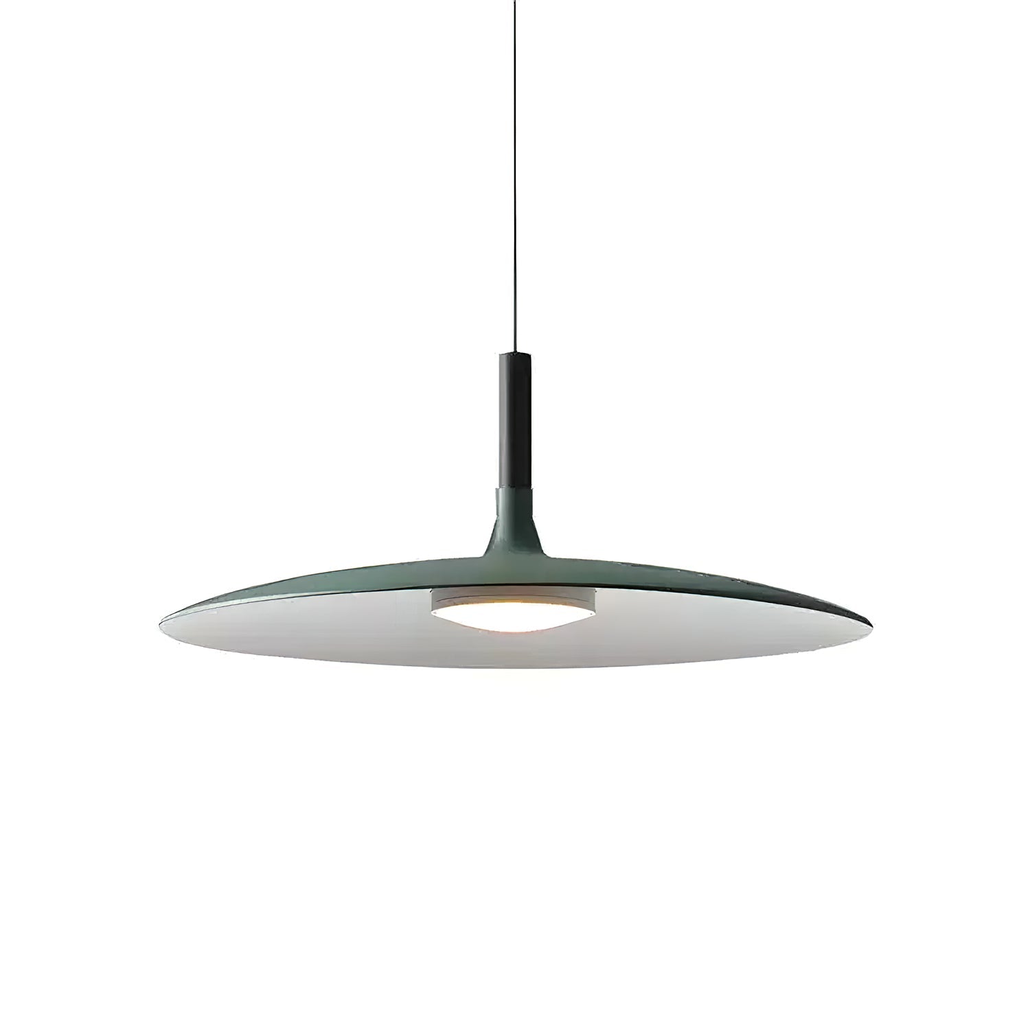 Hanglamp met Conische Kap – Resin Sculptural Pendant in Zes Kleuren, Geïntegreerde LED 3000K of Dimbaar, Moderne Lamp voor Eetkamer Keukeneiland | Sansoti