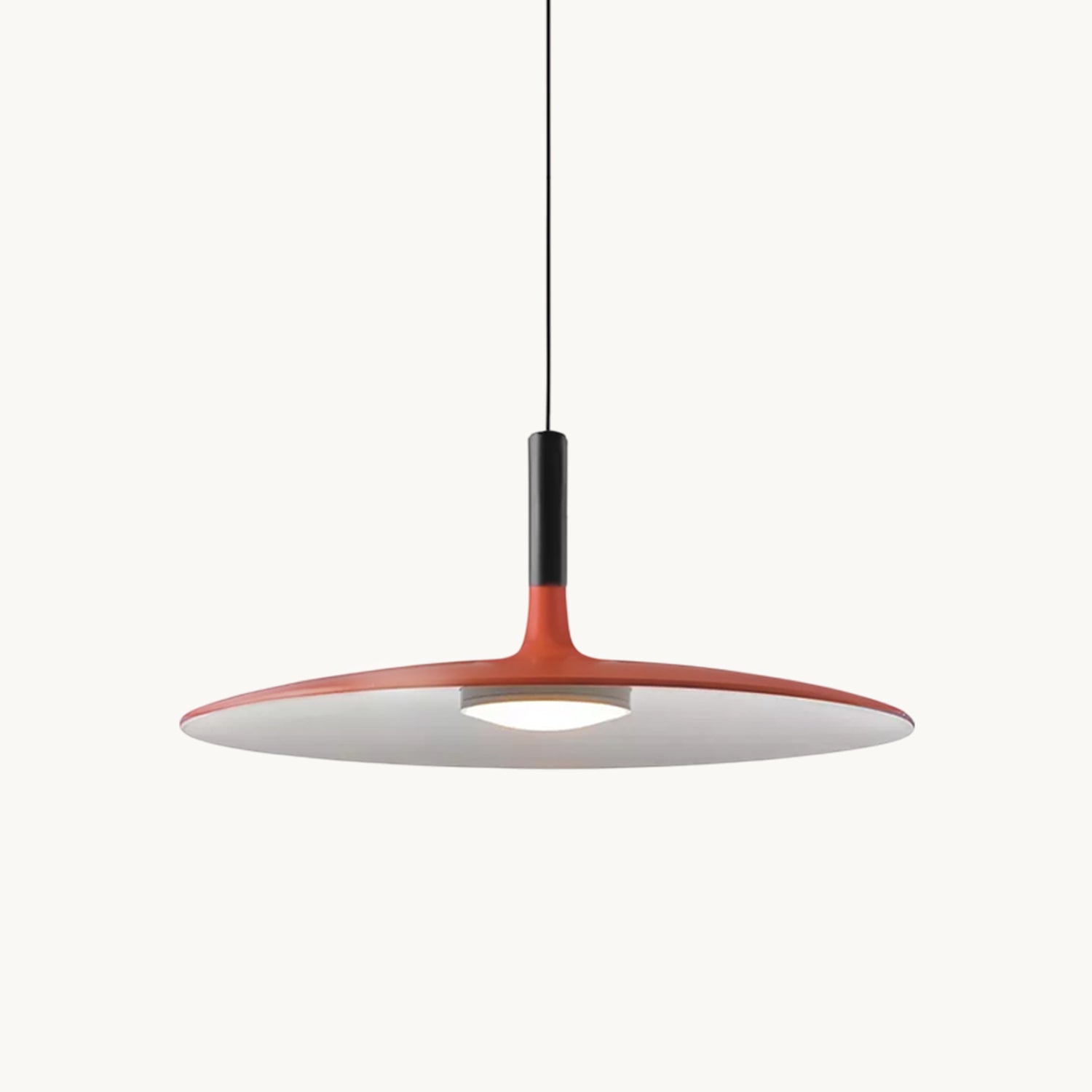 Hanglamp met Conische Kap – Resin Sculptural Pendant in Zes Kleuren, Geïntegreerde LED 3000K of Dimbaar, Moderne Lamp voor Eetkamer Keukeneiland | Sansoti