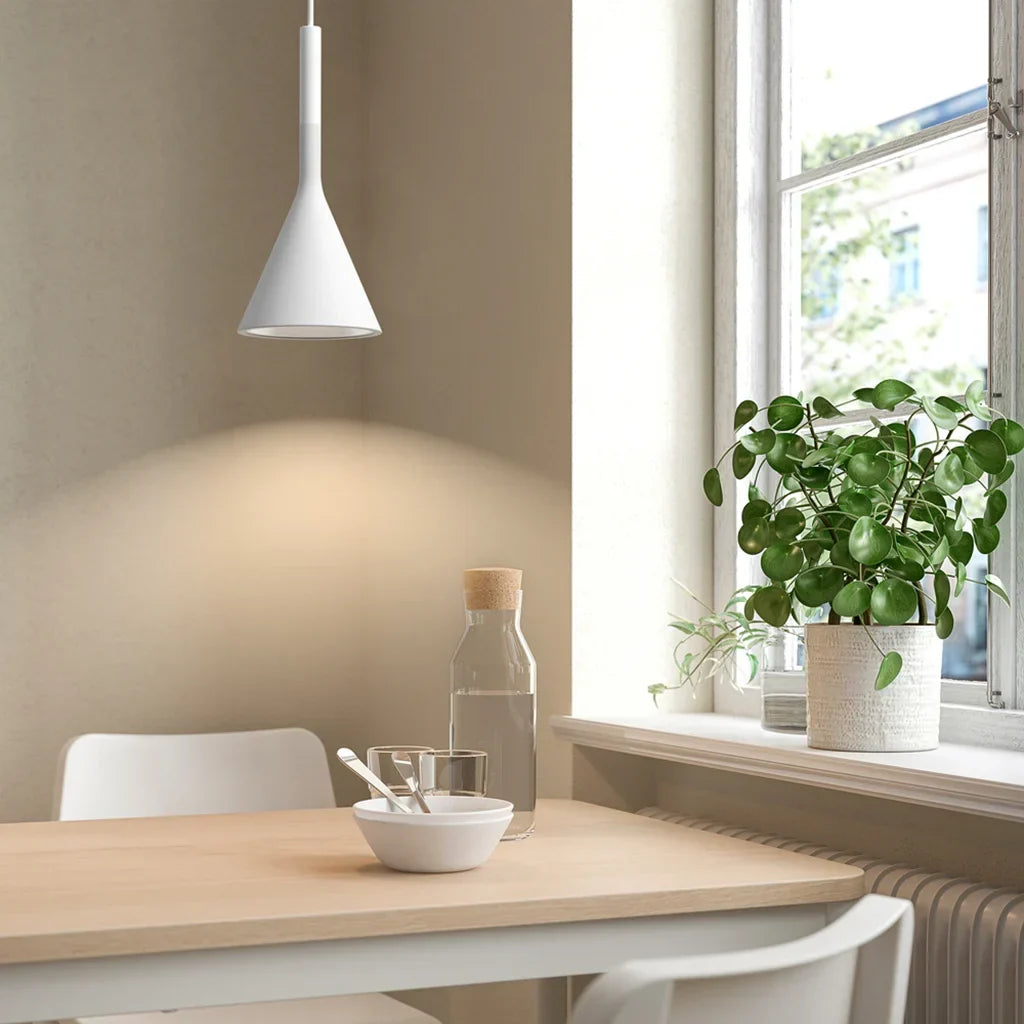 Pendelleuchte in Betonoptik, industriell, grau, braun, weiß und rot, E27, für Esstisch, Kücheninsel und Wohnzimmer | Sansoti