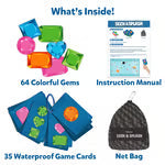 Underwater Game with Gemstones and Challenges for Pool Fun, Diving Adventures, and Water Play for Children | Sansoti