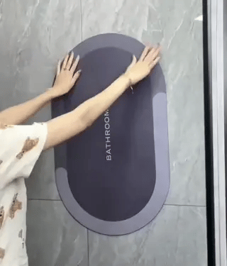 Sneldrogende Badmat met Antislip Onderkant – Extra Absorberend voor Badkamer, Toilet en Balkon | Sansoti