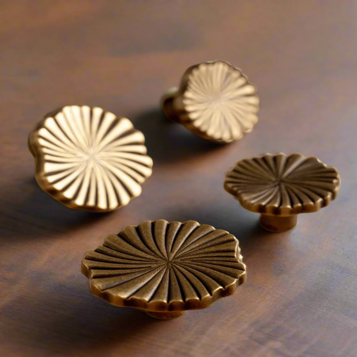 Messing Meubelgreep & Knop Antiek Brons Vintage Stijl Kast Lade Beslag voor Kasten Laden Interieur Upgrade | Sansoti