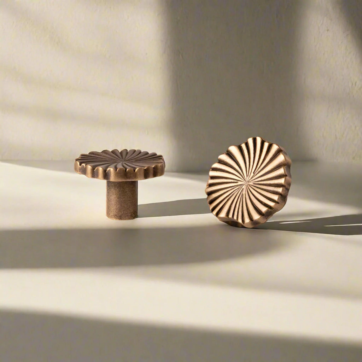 Messing Meubelgreep & Knop Antiek Brons Vintage Stijl Kast Lade Beslag voor Kasten Laden Interieur Upgrade | Sansoti