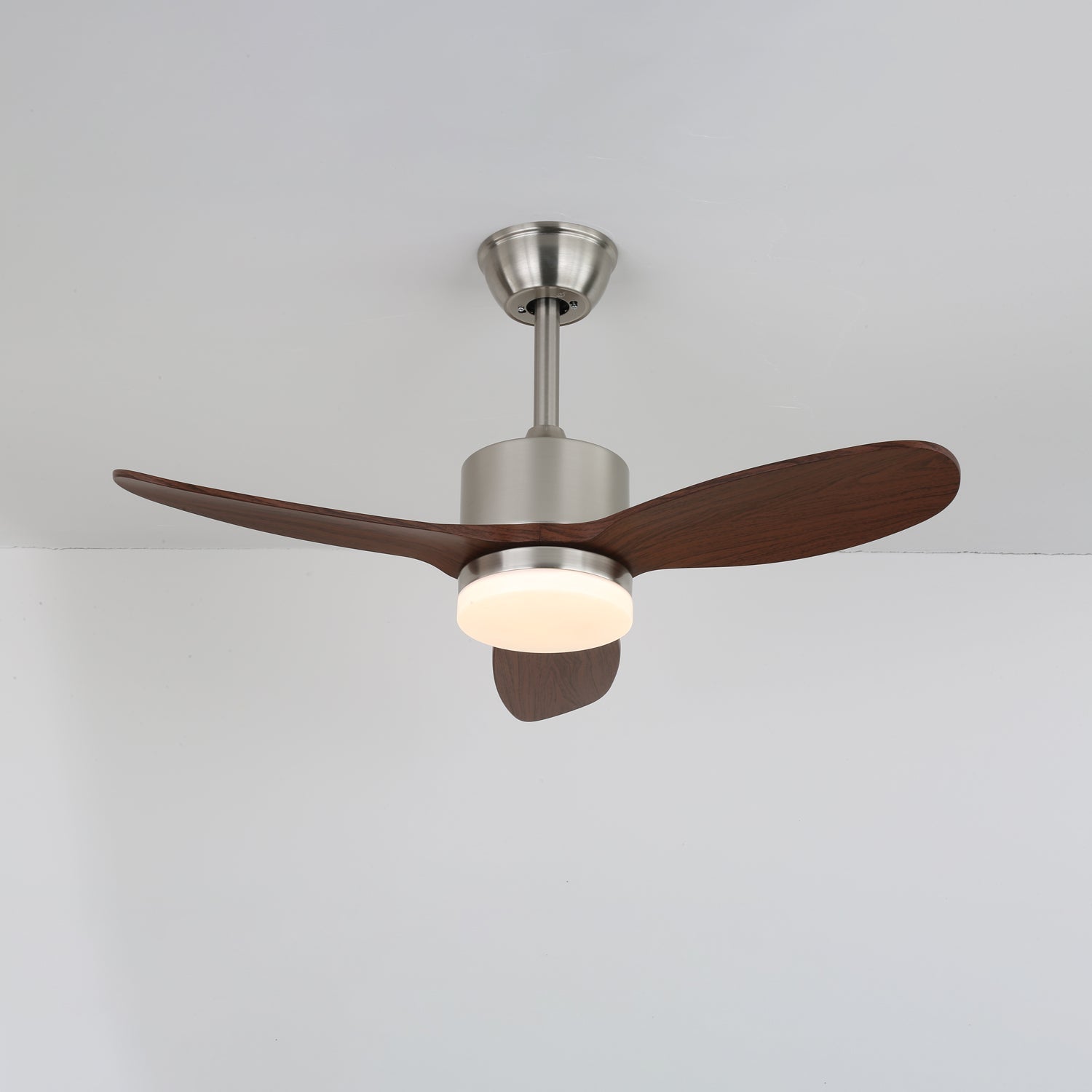 Plafondventilator met Verlichting 106cm of 132cm Design Modern 6-Snelheden Variabele Frequentie Motor voor Slaapkamer Woonkamer met Afstandsbediening | Sansoti
