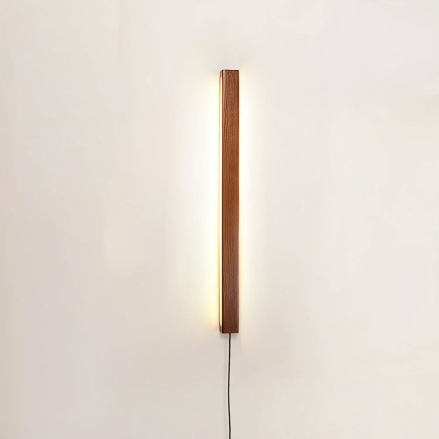 Ronde Houten Wandlamp met LED — Scandinavisch Design met Dimfunctie — Verkrijgbaar in Drie Maten | Sansoti