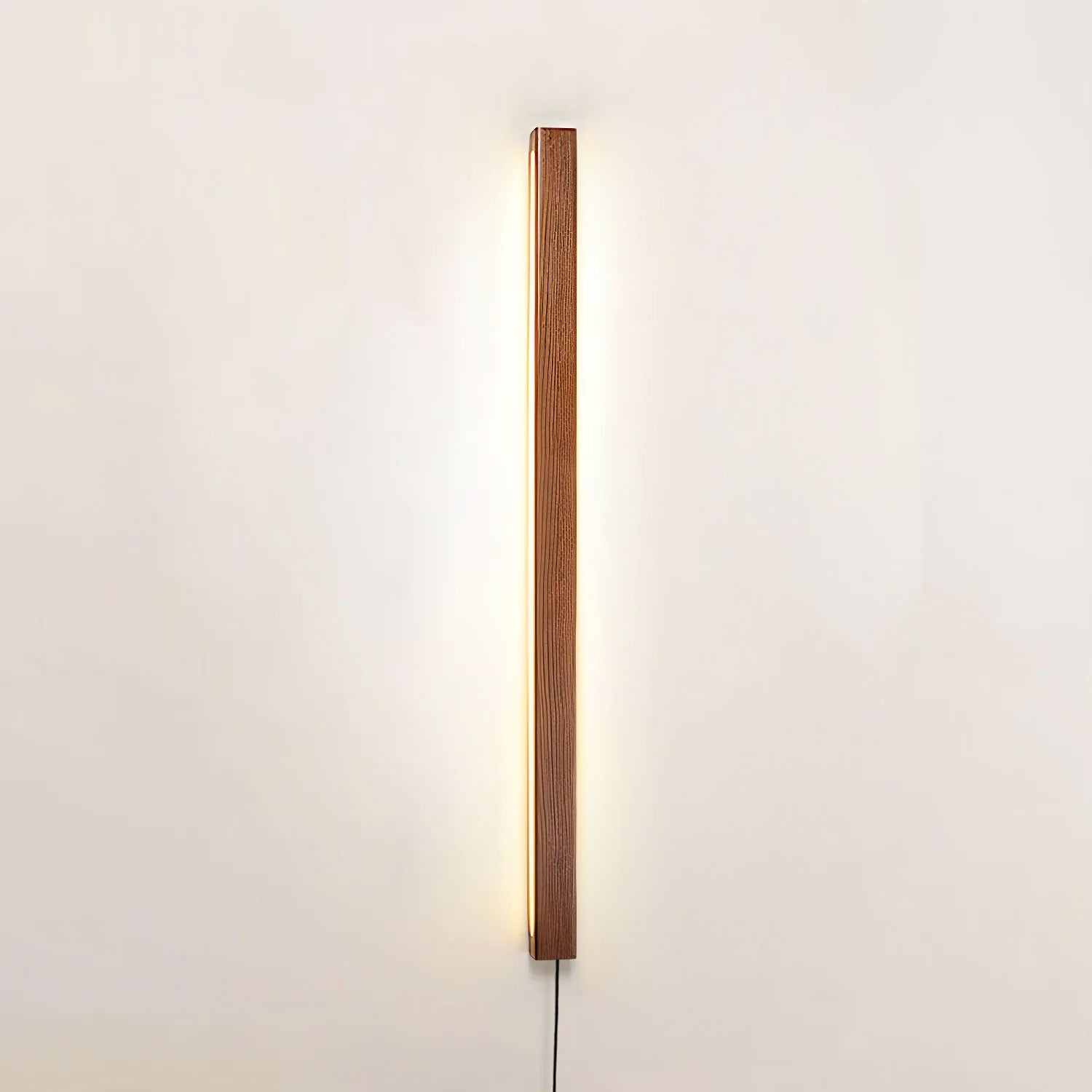 Ronde Houten Wandlamp met LED — Scandinavisch Design met Dimfunctie — Verkrijgbaar in Drie Maten | Sansoti