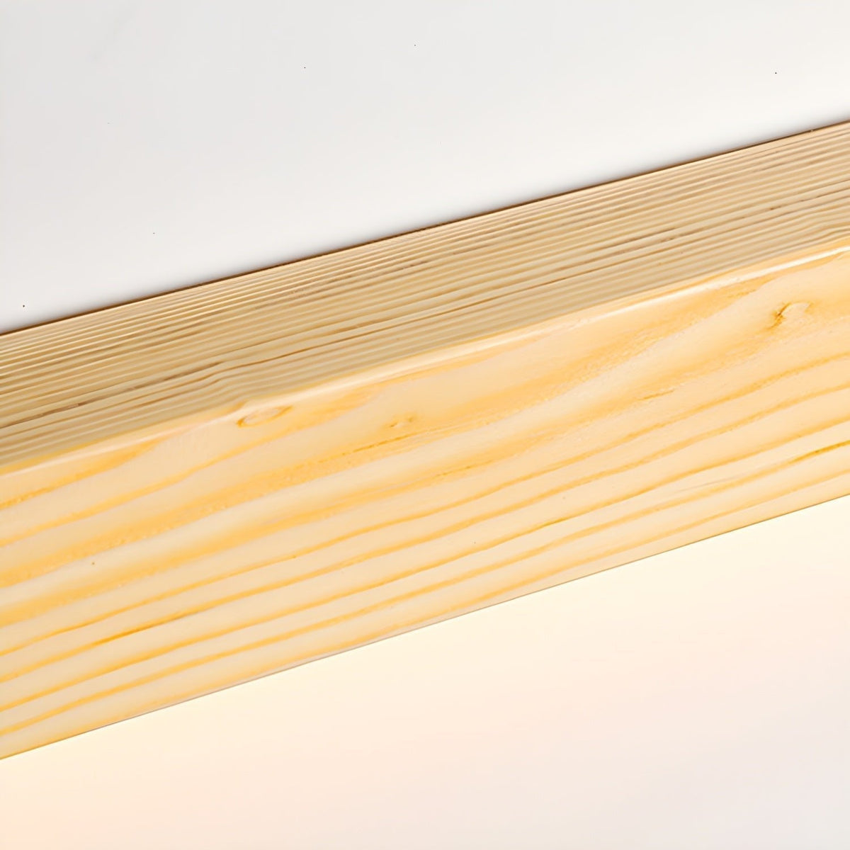 Wooden Wall Lamp Linear Design LED Lighting for Hallway Bedroom Modern Minimalist Scandinavian | Sansoti